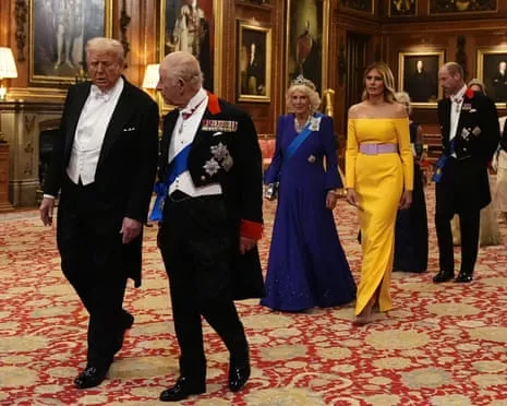 Royals Roll Out Red Carpet During Protests; Jimmy Kimmel Taken Off Air Over Kirk Comments